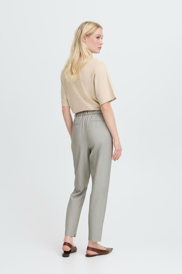 BYDANTA TROUSERS  Vetiver Melange