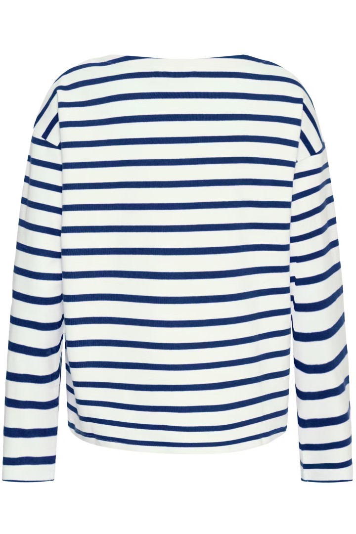 BYRAMSI Pullover MEDIEVAL BLUE STRIPE