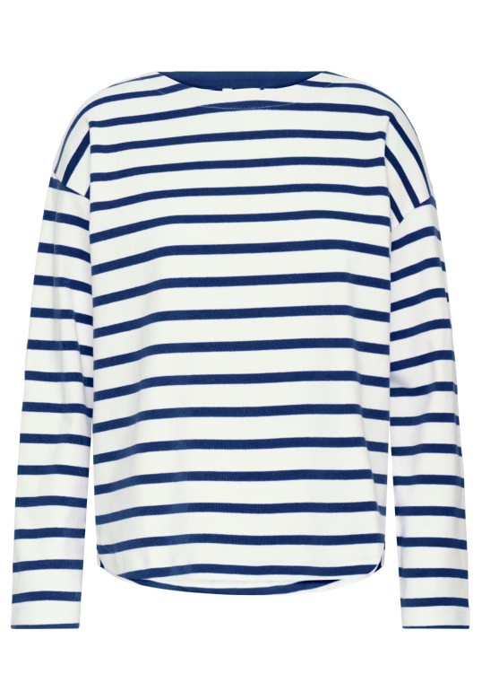 BYRAMSI Pullover MEDIEVAL BLUE STRIPE