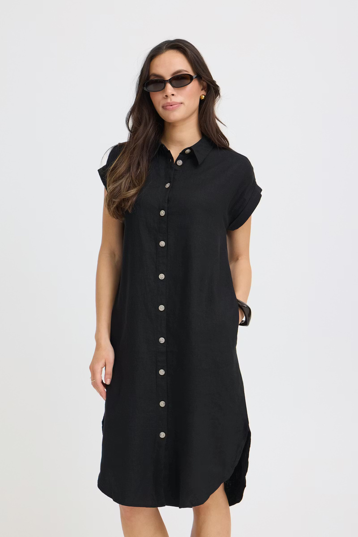 BYFALAKKA Dress Meteorite / Black