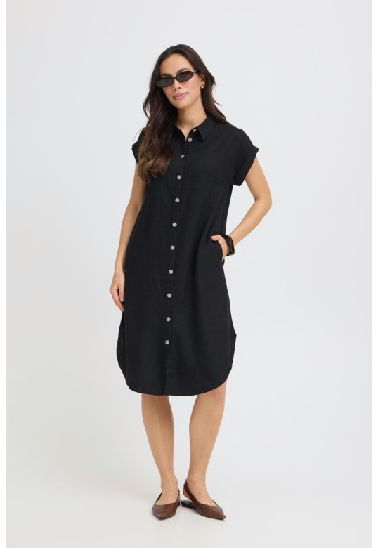 BYFALAKKA Dress Meteorite / Black