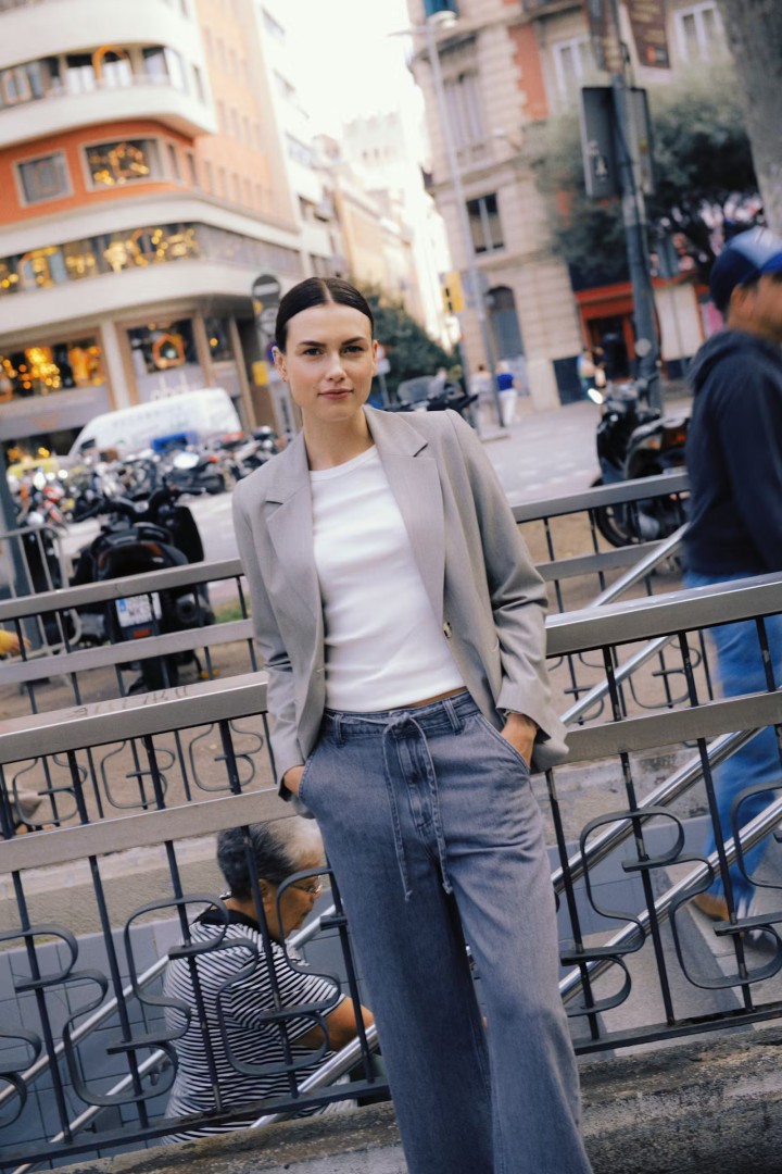 BYDANTA Blazer Vetiver Melange