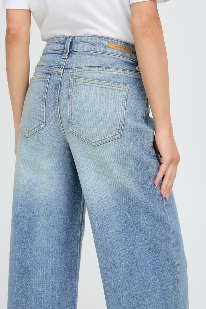BYKYJLA Jeans Mid Blue Denim