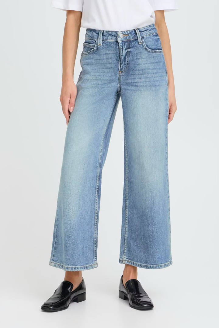 BYKYJLA Jeans Mid Blue Denim