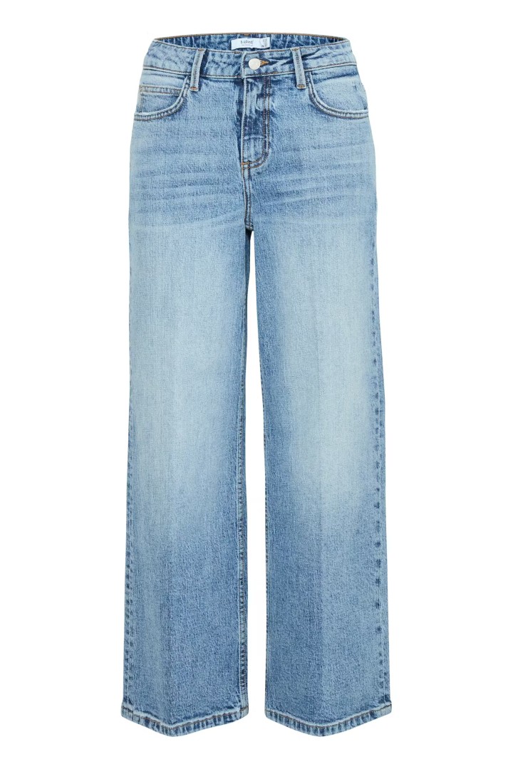 BYKYJLA Jeans Mid Blue Denim
