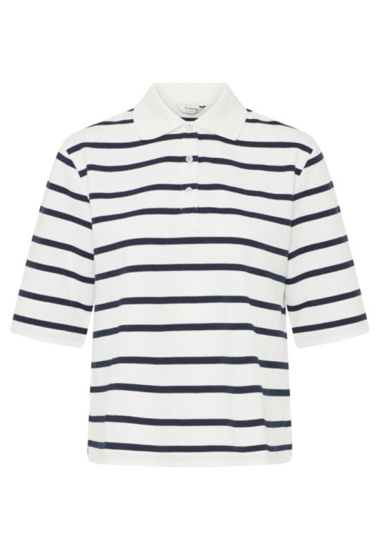 BYPELDA Pique DARK SAPPHIRE STRIPE