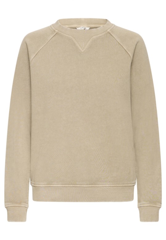 BYRASMA RAGLAN SWEATSHIRT CHINCHILLA