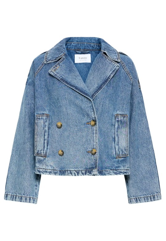 BYCITAN Casual jacket Mid Blue Denim