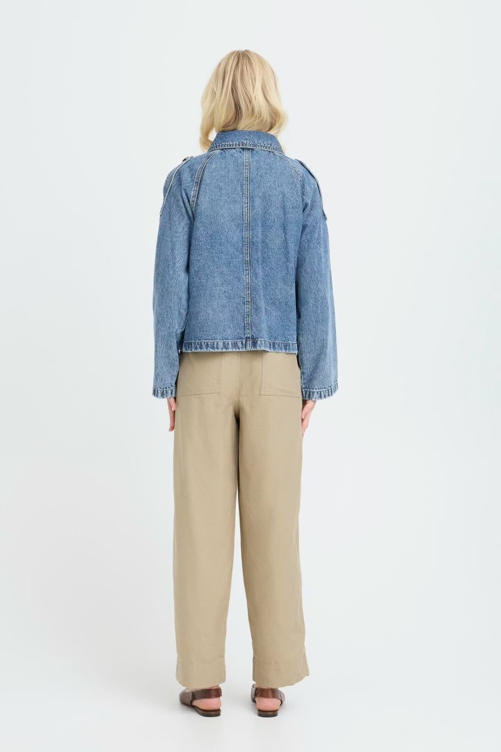 BYCITAN Casual jacket Mid Blue Denim