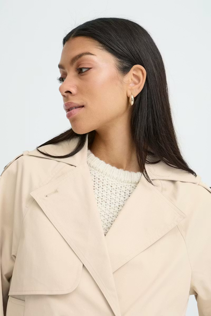 BYAMONA Outerwear Oyster