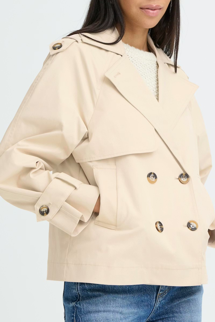 BYAMONA Outerwear Oyster
