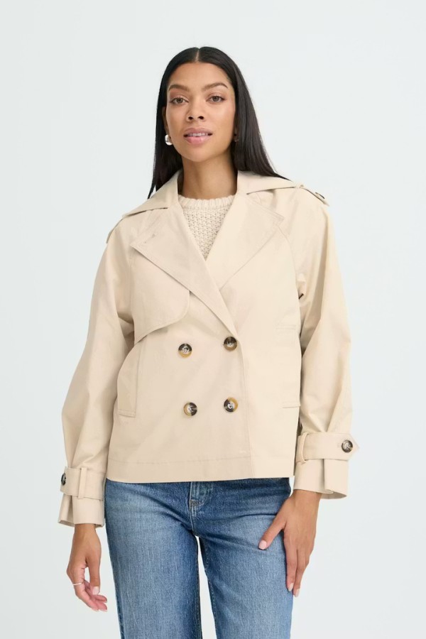 BYAMONA Outerwear Oyster