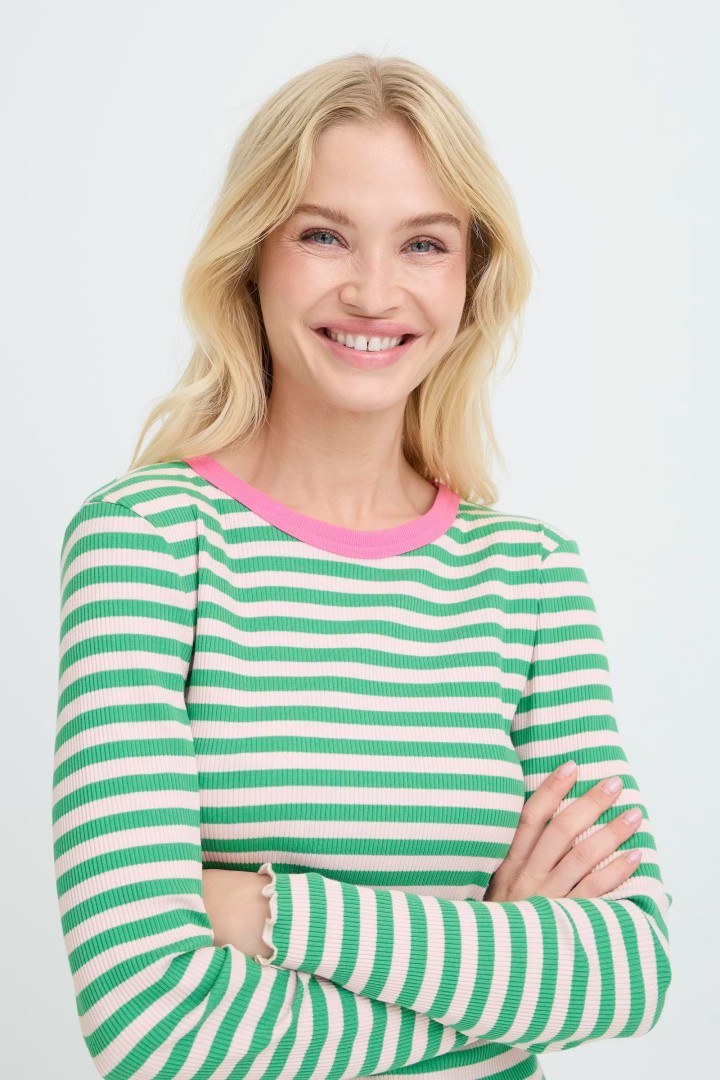 BYSINNE T-shirt LEPRECHAUN STRIPE