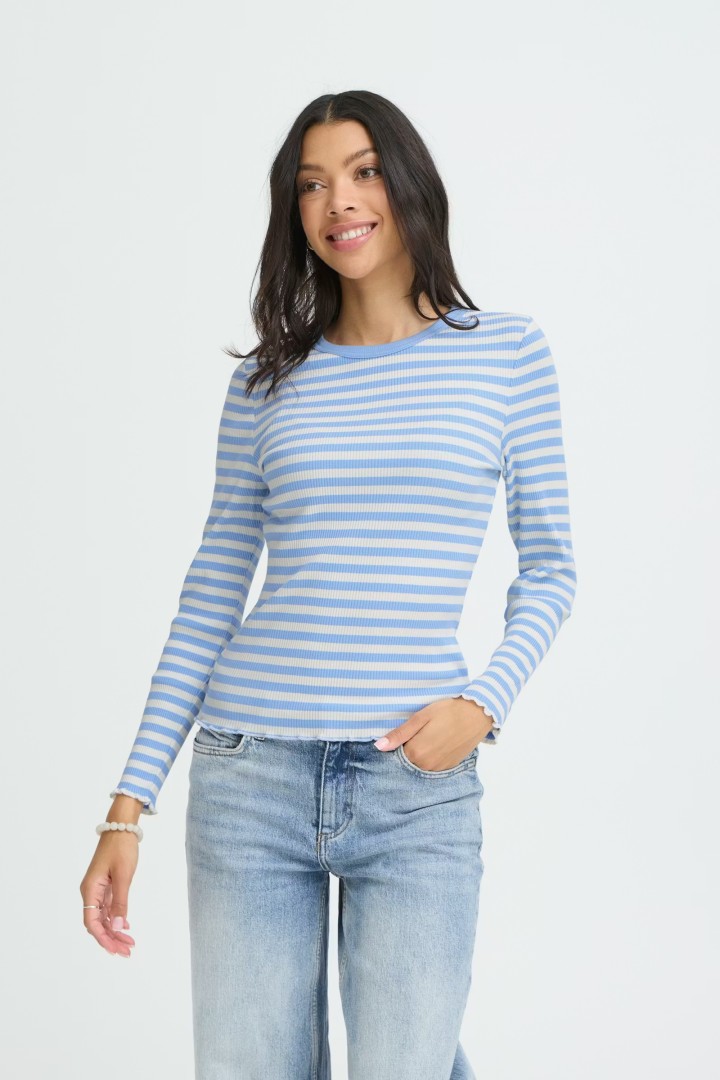 BYSINNE T-shirt DELLA ROBBIA BLUE STRIPE