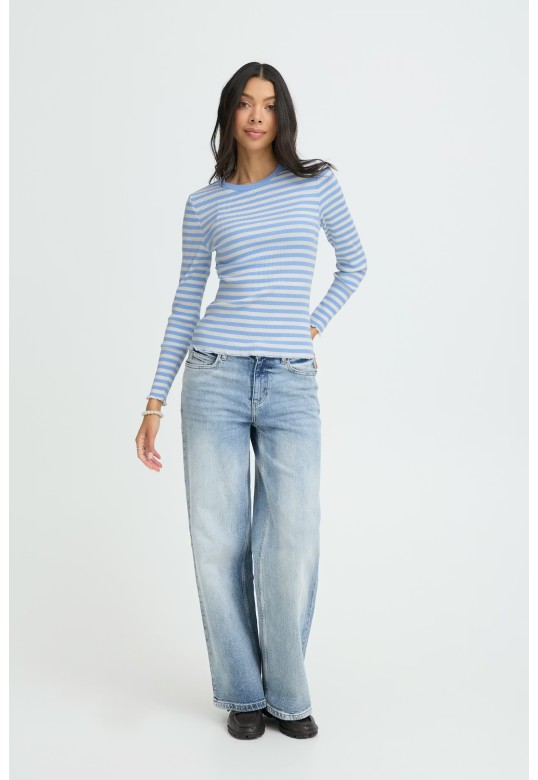 BYSINNE T-shirt DELLA ROBBIA BLUE STRIPE