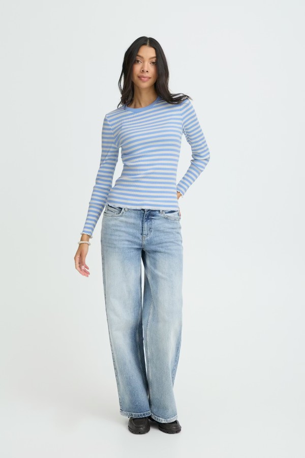BYSINNE T-shirt DELLA ROBBIA BLUE STRIPE