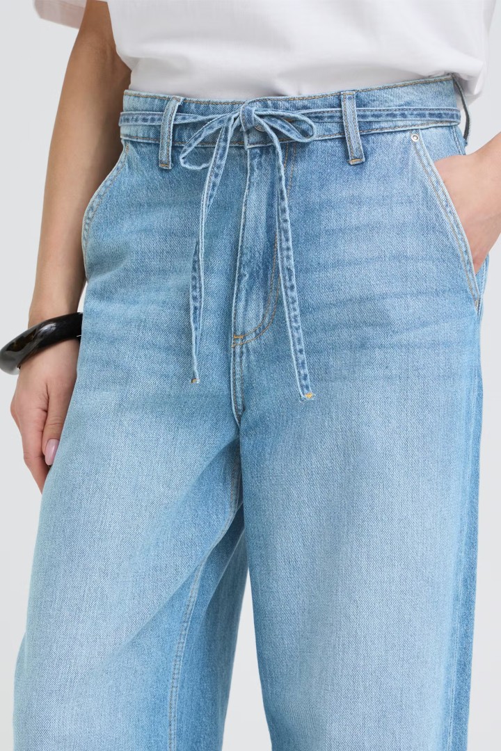 BYKIMU Jeans Mid Blue Denim