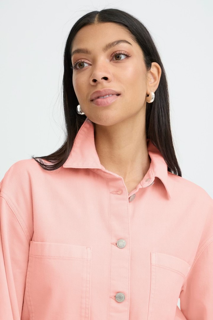 BYKAINNO Shirt Parfait Pink