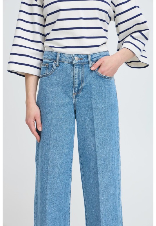 BYKIBINE Jeans Mid Blue Denim