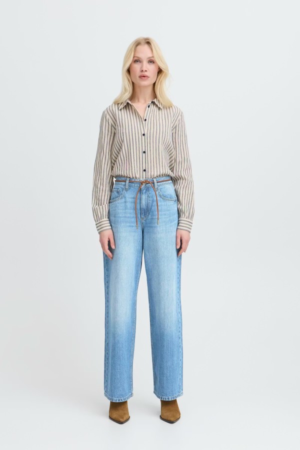 BYKACILA Jeans Mid Blue Denim