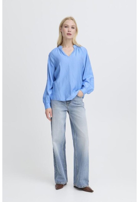 BYIRMINE Blouse Della Robbia Blue