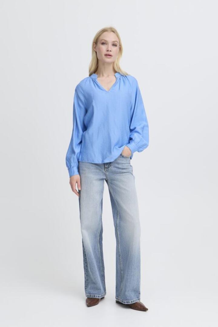 BYIRMINE Blouse Della Robbia Blue