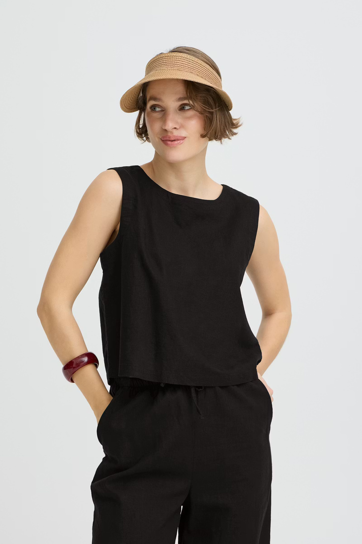 BYFALAKKA Blouse Meteorite / Black