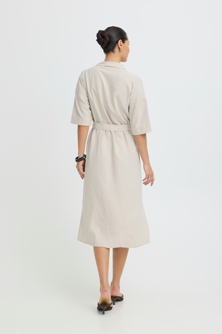 BYFALAKKA Dress Rainy Day Melange / Nature