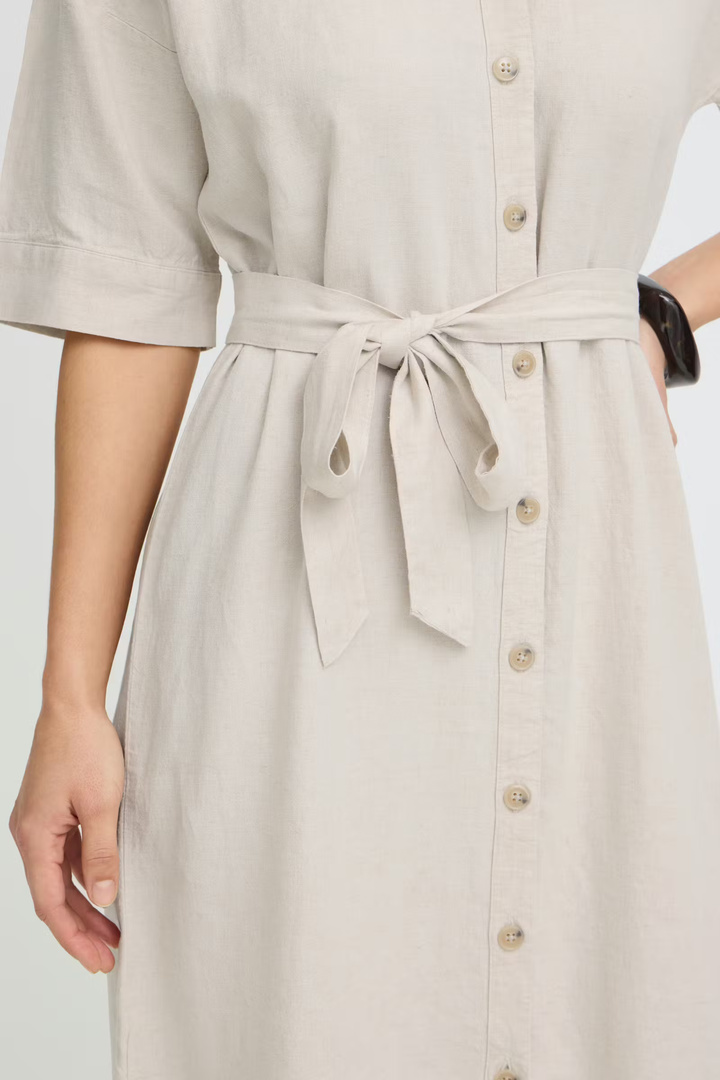 BYFALAKKA Dress Rainy Day Melange / Nature