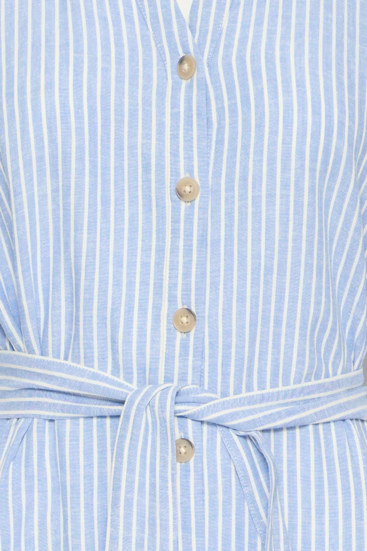 BYFALAKKA Dress Della Robbia Blue Stripe
