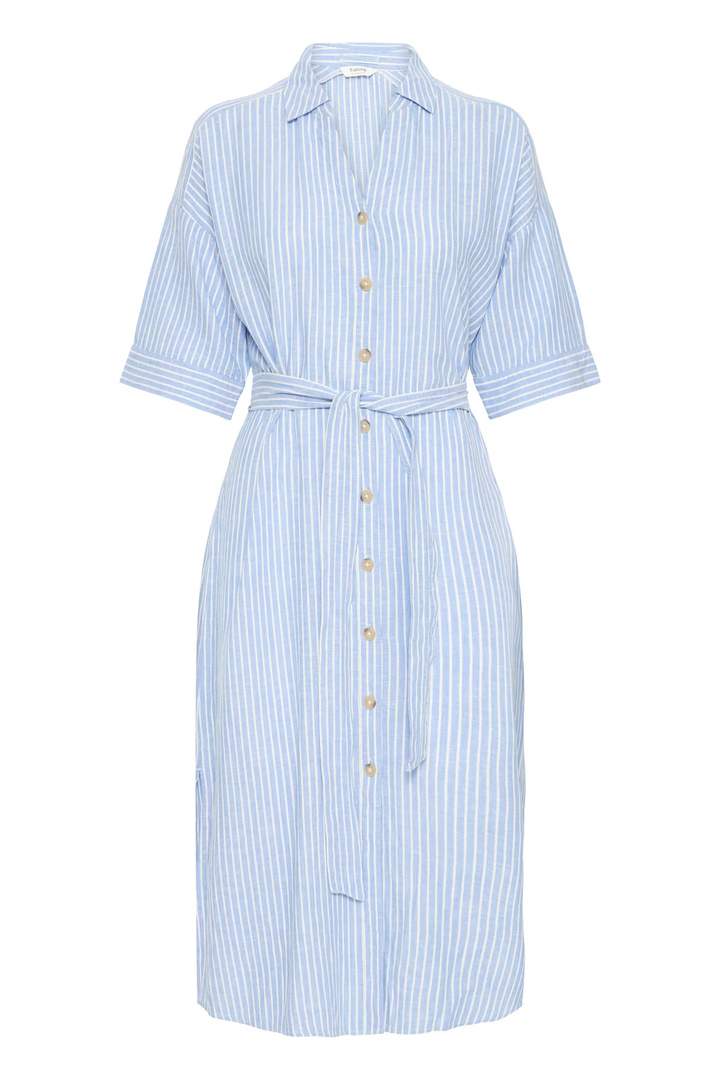 BYFALAKKA Dress Della Robbia Blue Stripe