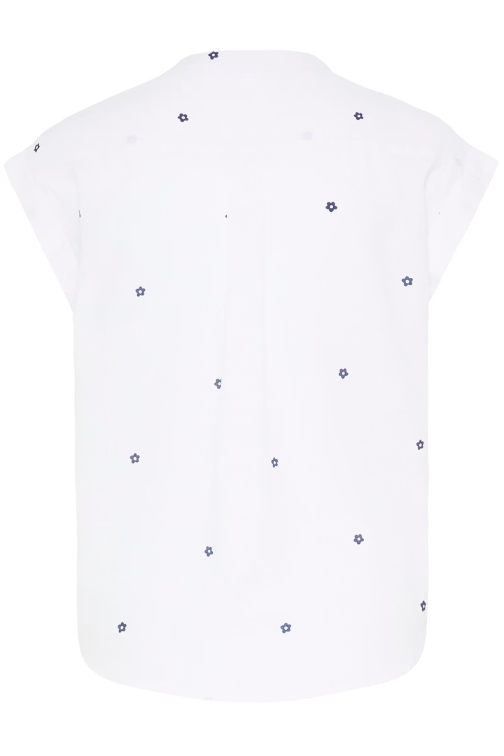 BYISILAS Shirt Medieval Blue Flower