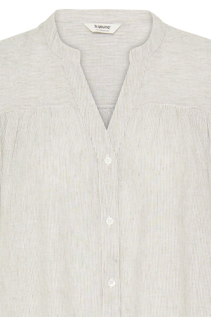 BYIZOLA Dress Vetiver Stripe / Green