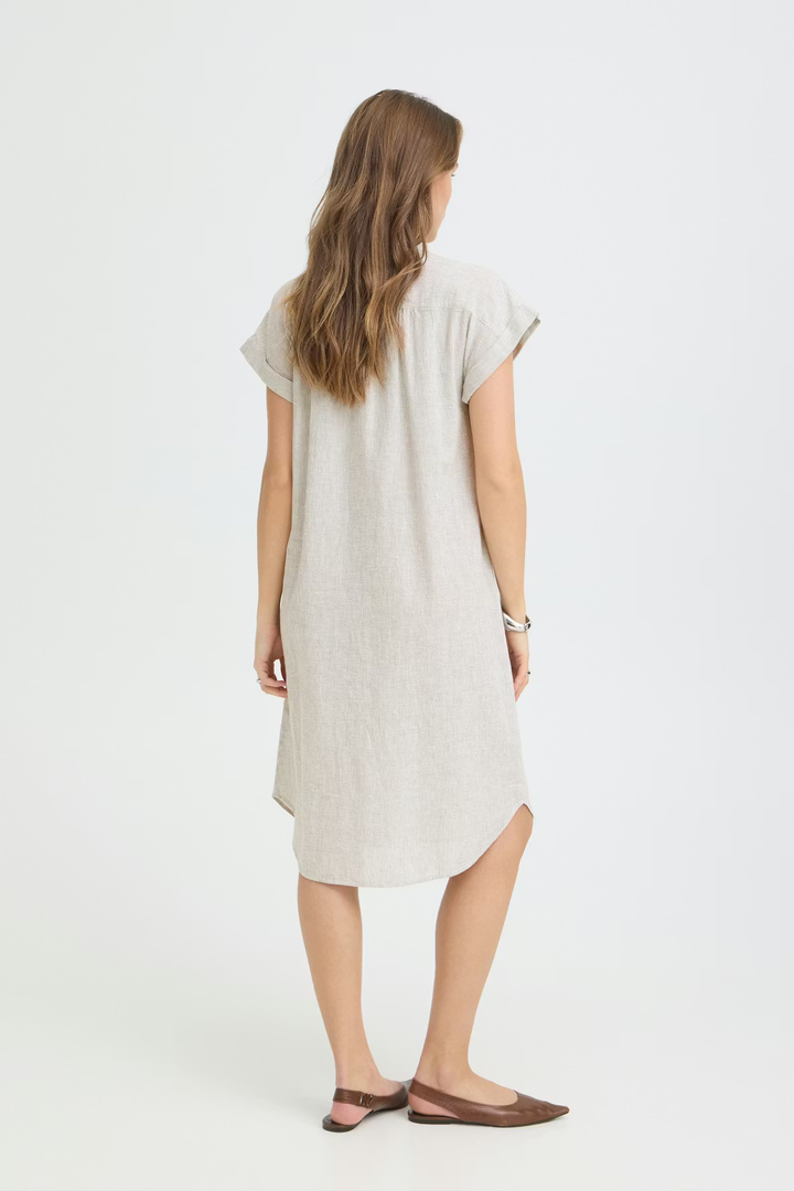 BYIZOLA Dress Vetiver Stripe / Green