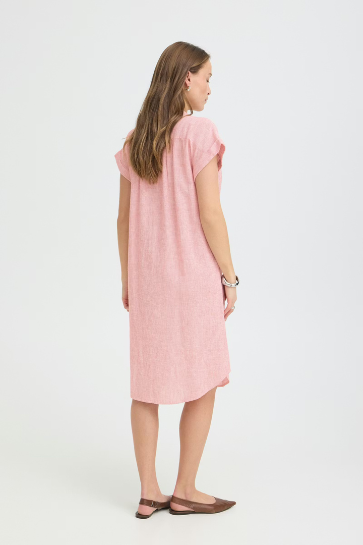 BYIZOLA Dress Molten Lava Stripe / Red