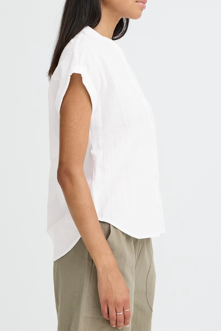 BYELLANA Shirt Optical White