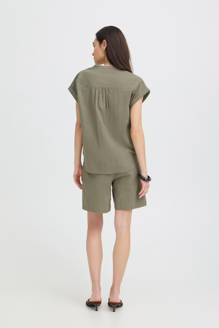 BYELLANA Shirt Vetiver / Green