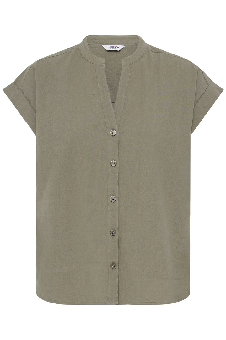 BYELLANA Shirt Vetiver / Green