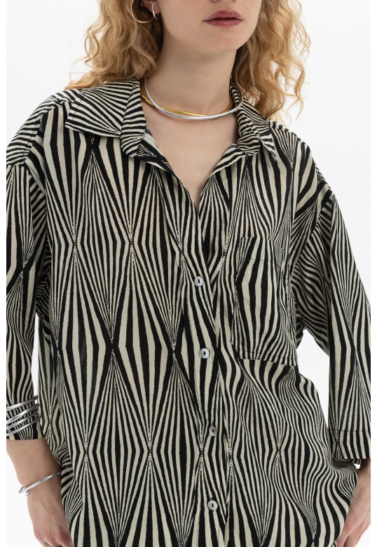 Relaxed Printed Shirt