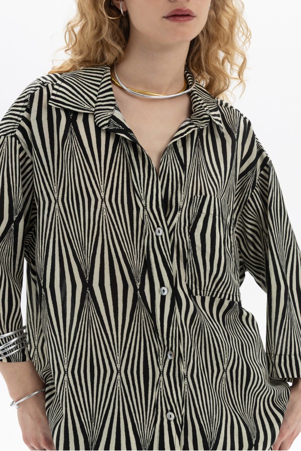 Relaxed Printed Shirt