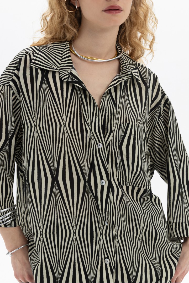 Relaxed Printed Shirt