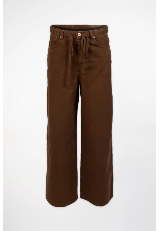 Denim Pants Brown