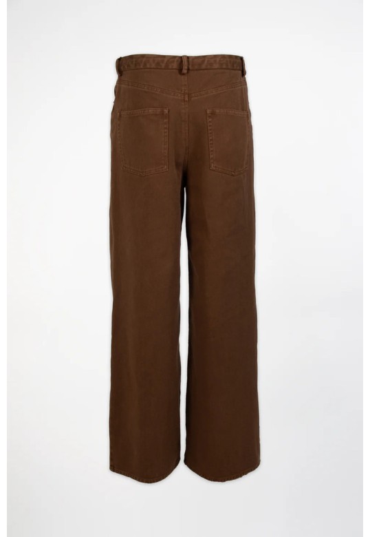 Denim Pants Brown