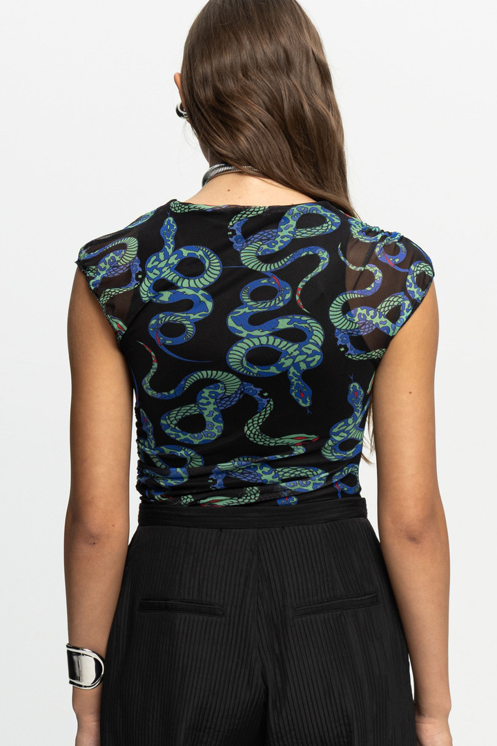 Ribbed Textured Trousers Black