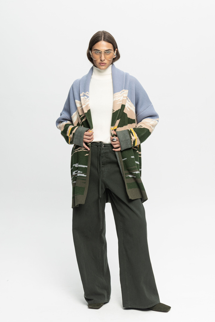 Denim Pants Rifle Green