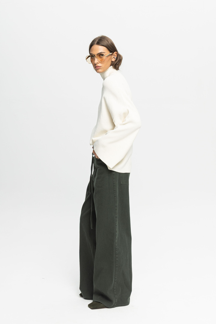 Denim Pants Rifle Green