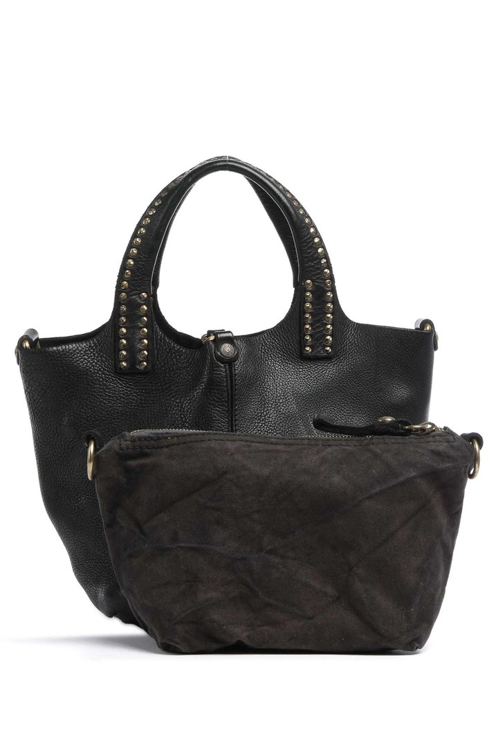 RIVETTI CROSSBODY BAG BLACK