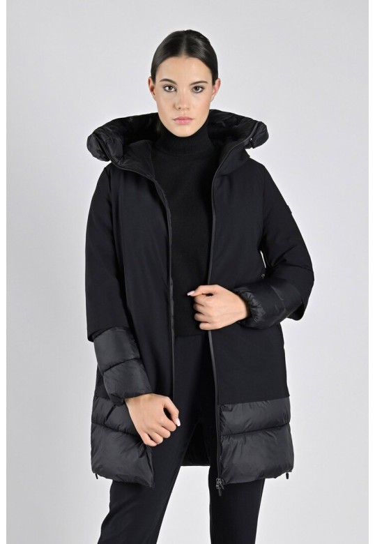 Becancour Long Jacket Black