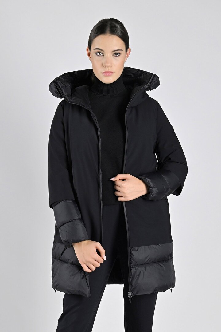 Becancour Long Jacket Black