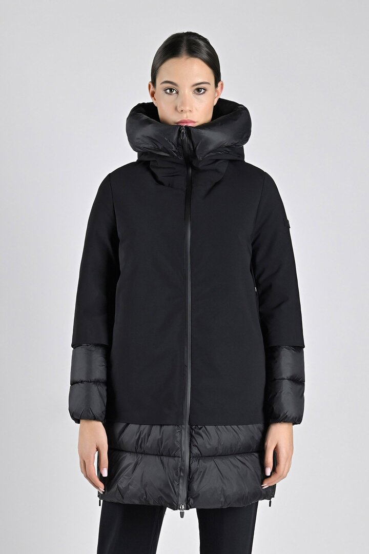 Becancour Long Jacket Black